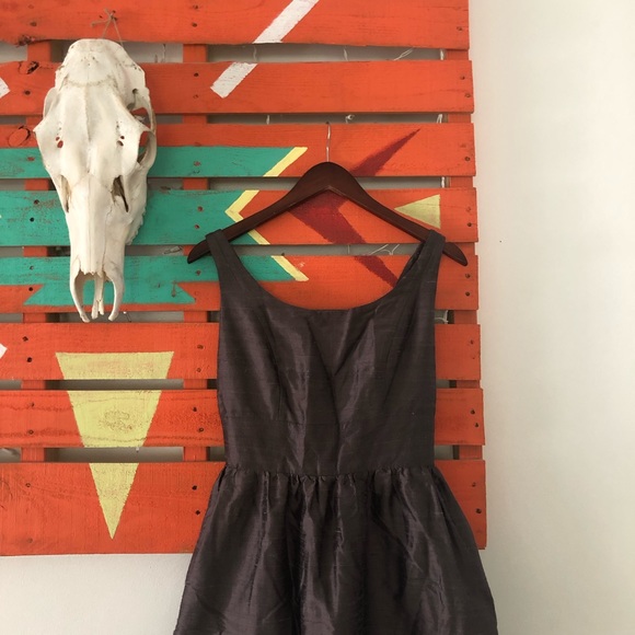 Vintage Raw Silk Anthropologie Lula Kate Dress - Picture 4 of 15